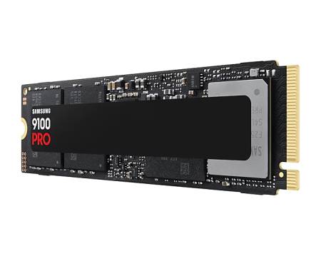 Samsung SSD 9100 PRO 4TB PCIe 5.0 NVMe 2.0 M.2  Read 14800 MB/s Write 13400 MB/s