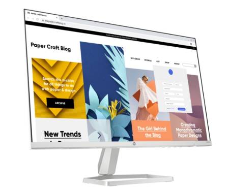 HP Series 5 23.8" FHD White Monitor - 524sw