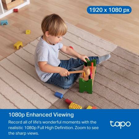Wi-Fi Pan/Tilt камера за наблюдение TP-Link Tapo C201