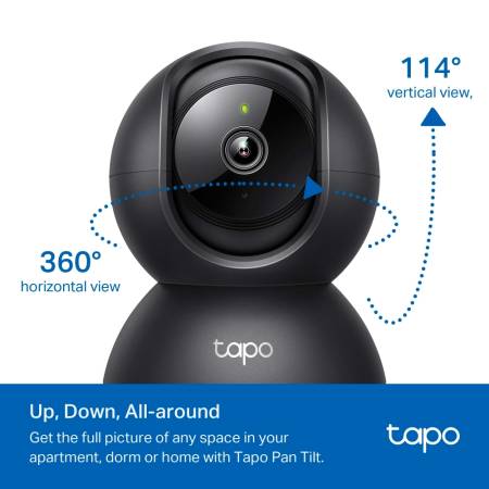 Wi-Fi Pan/Tilt камера за наблюдение TP-Link Tapo C201