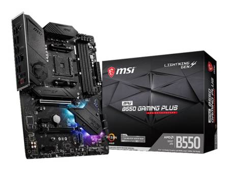 MSI MPG B550 GAMING PLUS AM4 4xDDR4 ATX HDMI DP MB