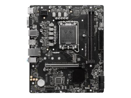 MSI PRO H610M-E Intel H610 LGA1700 2XDDR4 VGA HDMI mATX