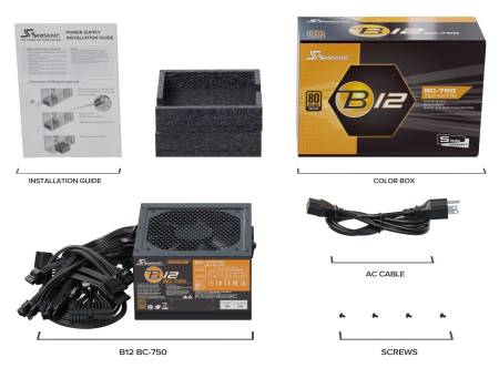 Захранване Seasonic B12 BC-750 BRONZE 1Y751BCRT3A10X