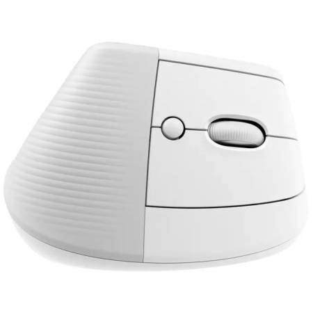 Безжична вертикална ергономична мишка Logitech Lift Bluetooth 910-006475 - бяла