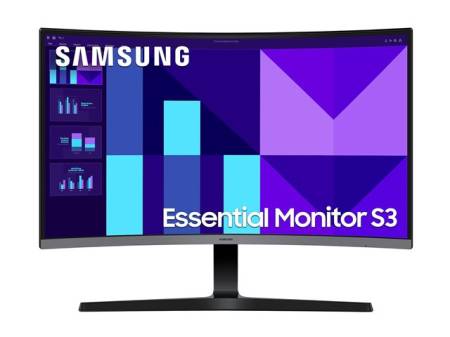 SAMSUNG Essential S3 Monitor 27inch Curved S39GD 100Hz 250 cd/㎡ FHD VA D-SUB HDMI