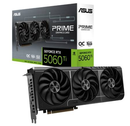 Asus Prime GeForce RTX 5060 Ti 16GB GDDR7 OC