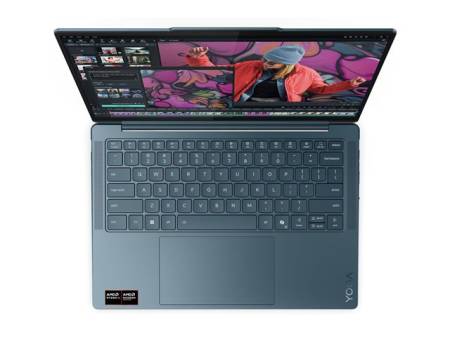LENOVO Yoga Slim 7 AMD Ryzen AI 7 350 14inch WUXGA OLED 400N 32GB DDR5x 1TB PCIe W11H Tidal Teal