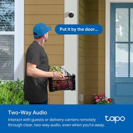 Интелигентна безжична охранителна Indoor/Outdoor камера TP-Link Tapo C410(4-pack)