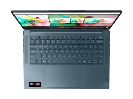 LENOVO Yoga Pro 7 AMD Ryzen AI 9 365 14.5inch 2.9K OLED 500N 90 32GB DDR5x 1TB PCIe W11P Tidal Teal