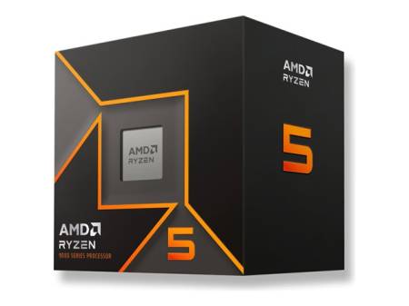 AMD Ryzen 5 9600 5.2GHz AM5 6C/12T 65W 38MB Processor with Wraith Stealth Cooler Tray