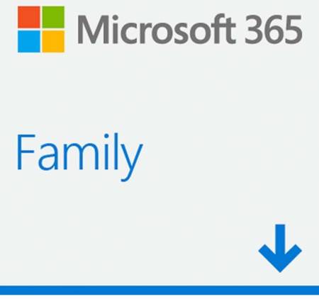 Microsoft M365 Family Subscr PK Lic 1YR Online Eurozone ESD