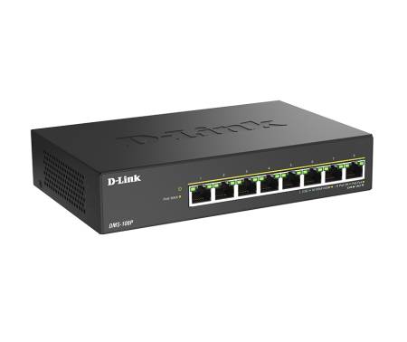 D-Link 8 ports 2.5G/MultiGig PoE Unmanaged Switch
