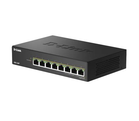 D-Link 8 ports 2.5G/MultiGig PoE Unmanaged Switch