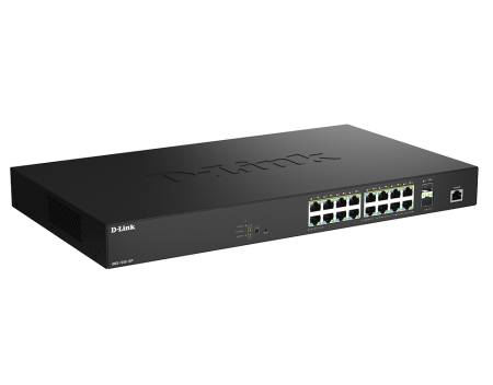 D-Link 16 Ports 2.5Gbps PoE(90W)+ 2 Ports 10G SFP+ Smart Managed Switch