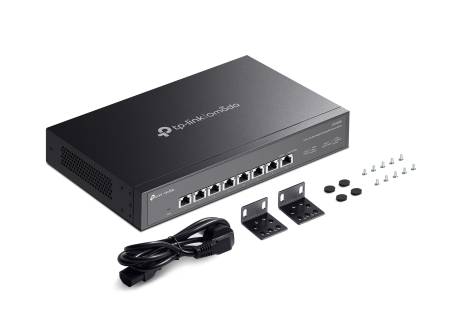 8-портов 10G неуправляем Desktop/Rackmount комутатор TP-Link Omada DS1008X