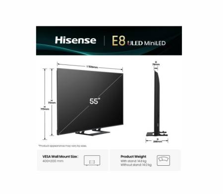 Hisense 55" E8Q