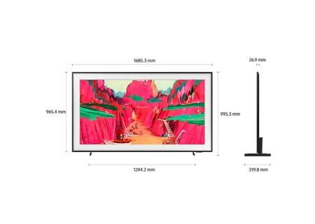 Samsung The Frame Pro 75LS03FW Smart 4K Ultra HD 100Hz ( Up to 144Hz) Model 2025