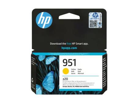 HP 951 original Ink cartridge CN052AE BGX yellow standard capacity 700 pages 1-pack Officejet