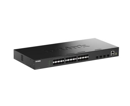 D-Link 24 Ports 1G SFP + 4 Ports 10G SFP+ Smart Managed Switch