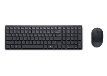Dell Pro Compact Silent Keyboard and Mouse - KM555 - US International (QWERTY)