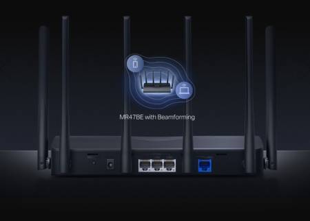 2-лентов Wi-Fi 7 рутер Mercusys MR37BE