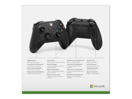 MS Xbox WLC M Black fo English EMEA-EXP CARBON BLACK