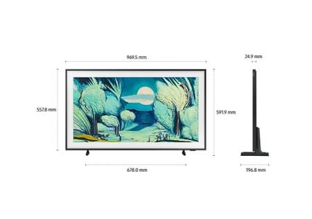 Samsung 43" QE43LS03FA Frame AI 4K UHD LED TV SMART Tizen Charcoal Black