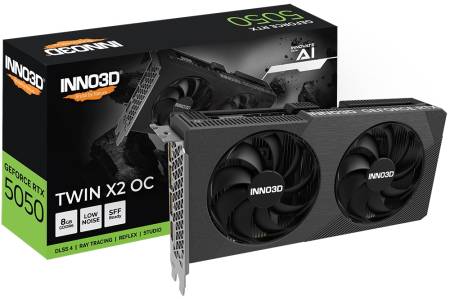Inno3D GeForce RTX 5050 8GB GDDR7 Twin X2 OC