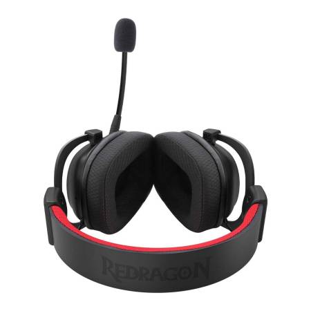 Геймърски стерео слушалки с подвижен микрофон и RGB осветление Redragon Zeus Lite H510-LT