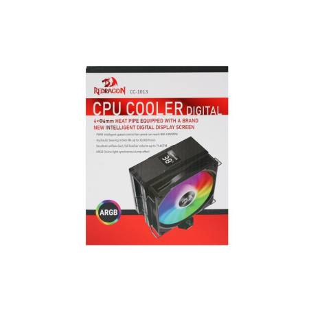 aRGB Охладител за Intel/AMD процесори Redragon CC-1013 с дисплей