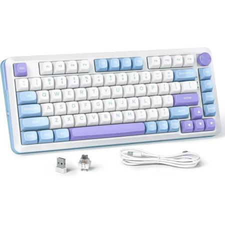 Геймърска механична клавиатура Redragon Cyrus Pro K681WBP-RGB-PRO с Bluetooth и безжична връзка