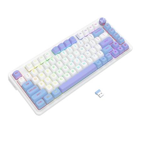 Геймърска механична клавиатура Redragon Cyrus Pro K681WBP-RGB-PRO с Bluetooth и безжична връзка