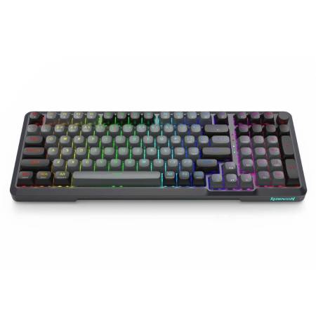 Геймърска жична и безжична механична клавиатура Redragon Bragi Pro Bluetooth K688GB-RGB-PRO - черно/сиво