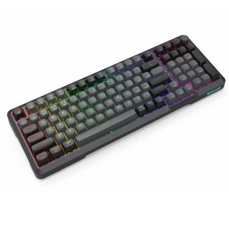 Геймърска жична и безжична механична клавиатура Redragon Bragi Pro Bluetooth K688GB-RGB-PRO - черно/сиво