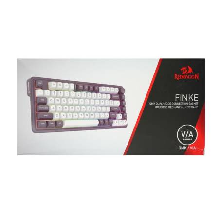 Геймърска механична клавиатура Redragon Finke K715 с Bluetooth и кабел