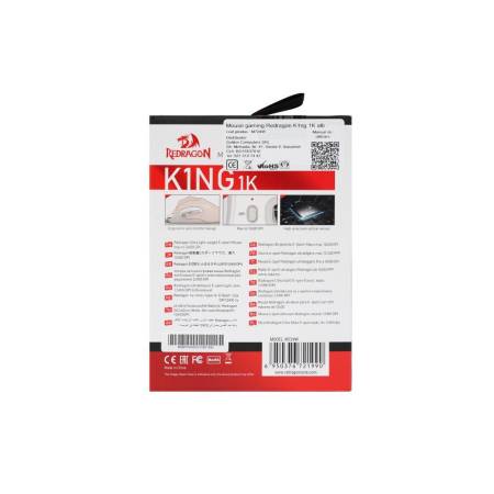 Геймърска мишка Redragon K1ng 1K M724W