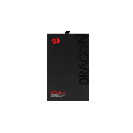 Безжична Bluetooth и кабелна геймърска мишка Redragon K1ng Max Anime M918AKG-PRO - бяла