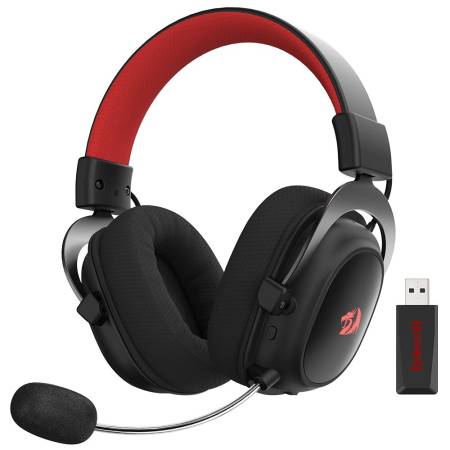 Безжични и Bluetooth геймърски слушалки Redragon ZeusX Pro 7.1 H510-PRO - черни