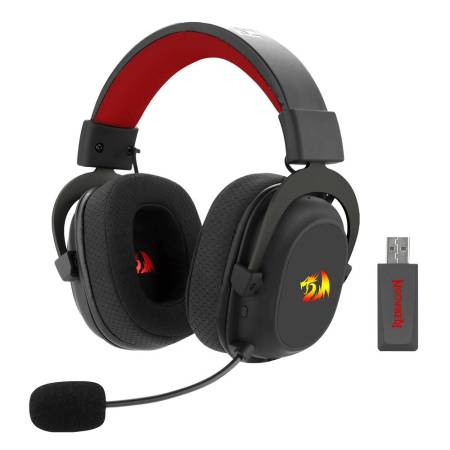 Безжични и Bluetooth геймърски слушалки Redragon ZeusX Pro 7.1 H510-PRO - черни