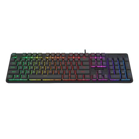 Геймърска клавиатура Redragon Netherbane K521-R с RGB осветление -  черна