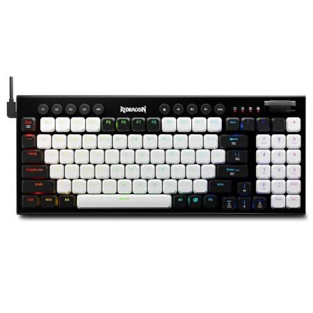 Геймърска механична клавиатура Redragon Sion K653-RGB RGB осветление red switches - черна