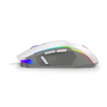 Геймърска мишка Redragon Ranger Basic M910H с RGB осветление - бяла