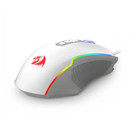 Геймърска мишка Redragon Ranger Basic M910H с RGB осветление - бяла