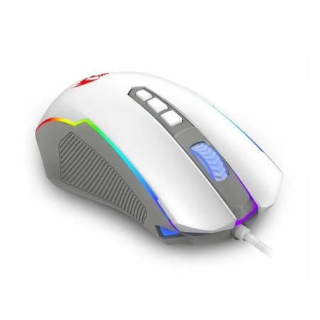 Геймърска мишка Redragon Ranger Basic M910H с RGB осветление - бяла