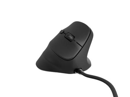 Natec Vertical Mouse Crake 2 Pro 12800DPI Optical Black
