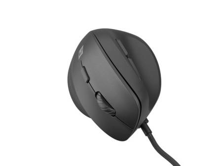 Natec Vertical Mouse Crake 2 Pro 12800DPI Optical Black
