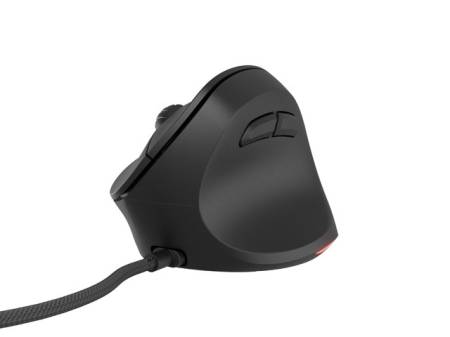 Natec Vertical Mouse Crake 2 Pro 12800DPI Optical Black