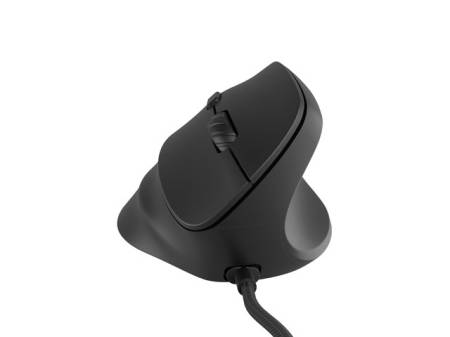Natec Vertical Mouse Crake 2 Pro 12800DPI Optical Black