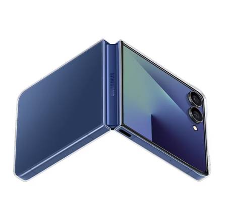 Samsung Z Flip7 Clear Case Transparent