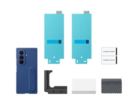 Samsung Z Fold7 Silicone Case Blue